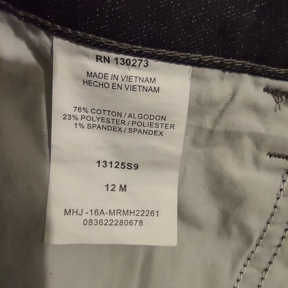 NWT Lee Riders Capri Slender Stretch Size 12 - Picture 6 of 9